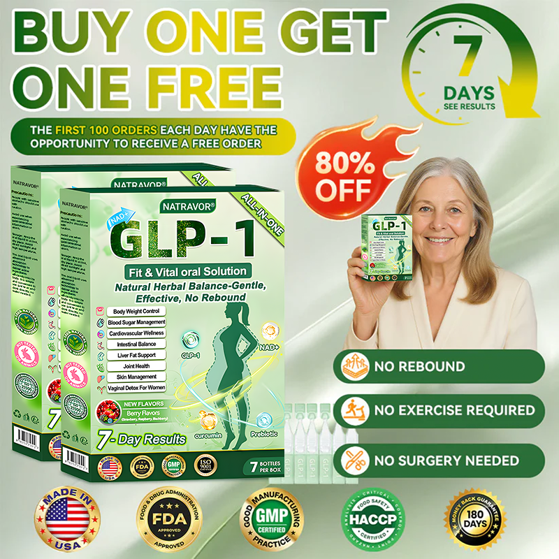 Official StoređNATRAVORÂŽNAD+  GLP-1 Fit & Vital Oral LiquidđŠââ¤ď¸âđ¨(Just once a day,visible changes in 7 days)â
For obesity,cardiovascular health,diabetes,sleep apnea,Gut Health,joint issues,and more